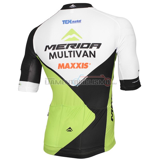 Abbigliamento Multivan Merida 2016 Manica Corta E Pantaloncino Con Bretelle verde e bianco - Clicca l'immagine per chiudere